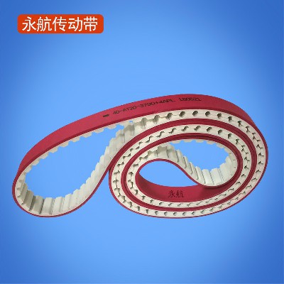 加apl膠磨邊機(jī)同步帶 AT20玻璃陶瓷機(jī)械同步帶工業(yè)皮帶定制